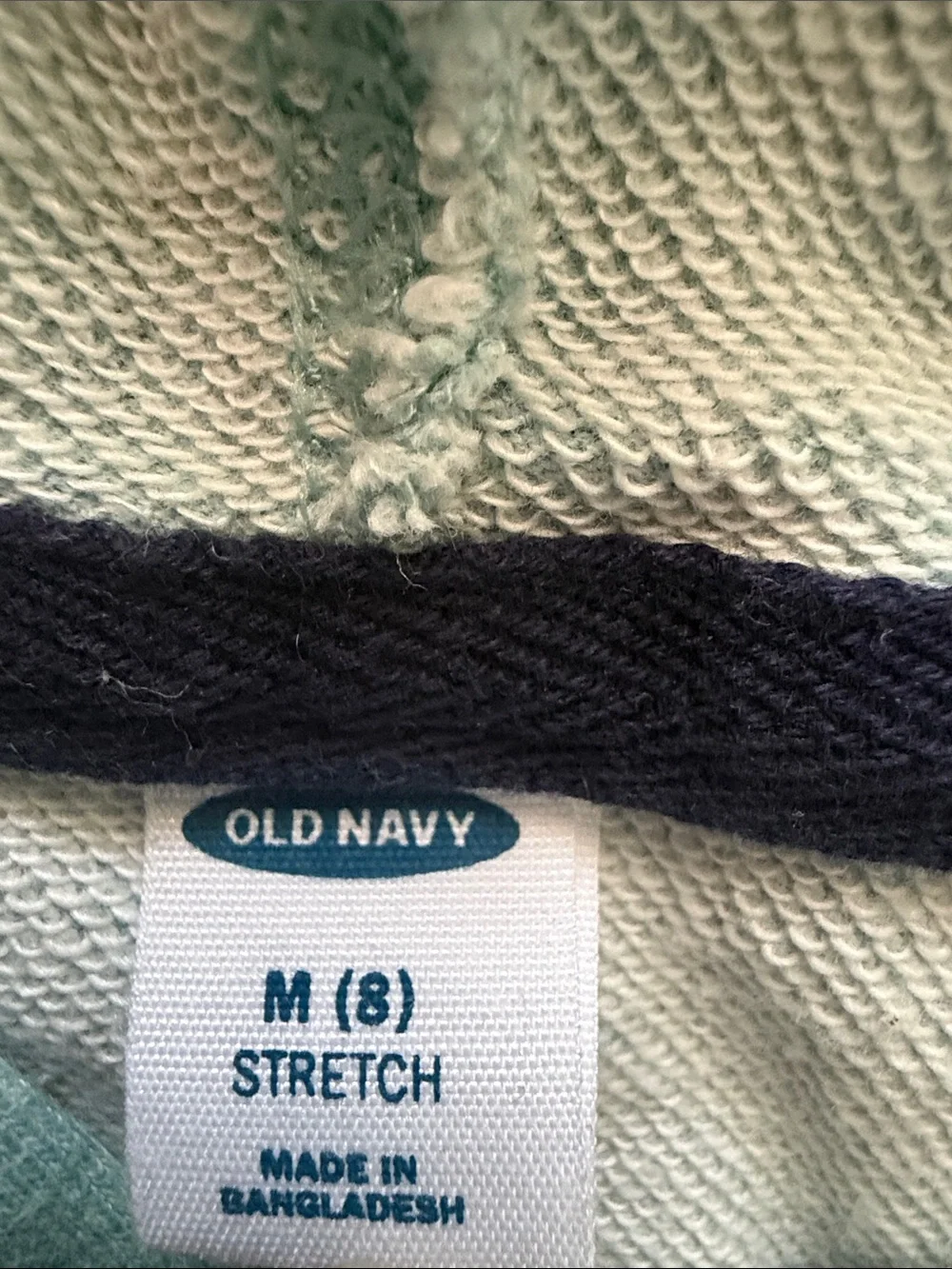 Old Navy Teal Short-Sleeve Hooded Pullover for Kids